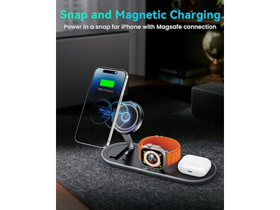 3 in 1 laadstation met Magsafe oplader