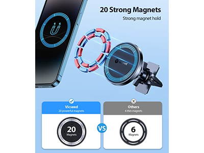 360 verstelbare magnetische autotelefoonhouder