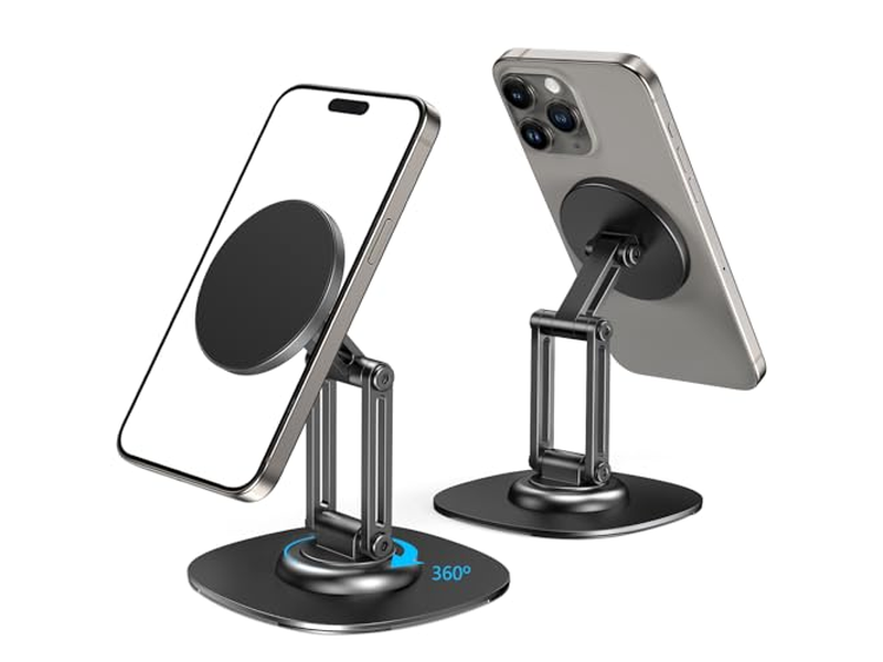 360 graden draaibare metalen basis Opvouwbare mobiele telefoonstandaard