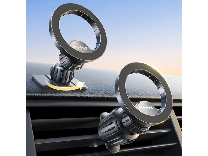 Auto Dashboard Vent Autotelefoonhouder past op Magsafe telefoonhoesje