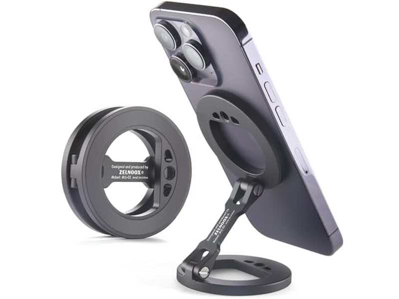 Dubbele magnetische ringtelefoonhouder