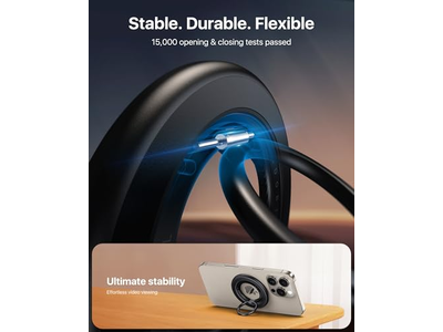 Dubbelzijdige magnetische telefoongreep