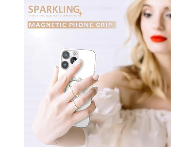 Magnetische telefoongreep voor iPhone, compatibel met iPhone