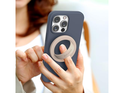 Magnetische telefoongreephouder Dunne siliconen vingerlusring