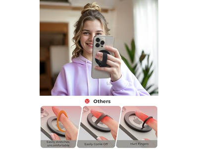 Magnetische telefoongreep met MagSafe-riem