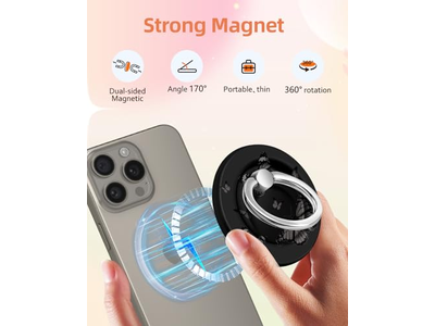 Magnetische telefoonringhouder compatibel met MagSafe