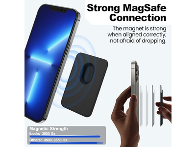 Magnetische portemonnee compatibel met MagSafe