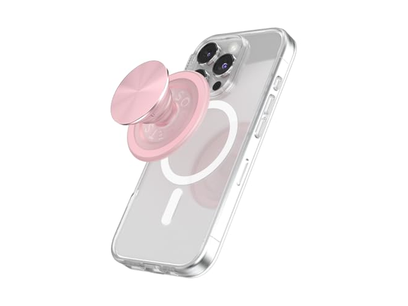 MagSafe-telefoongreep met standaard en verwisselbare bovenkant Dusty Rose