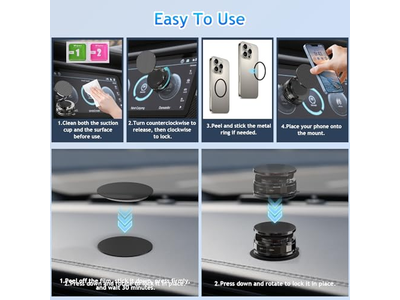Telefoonhouders voor in de auto Compatibel met MagSafe