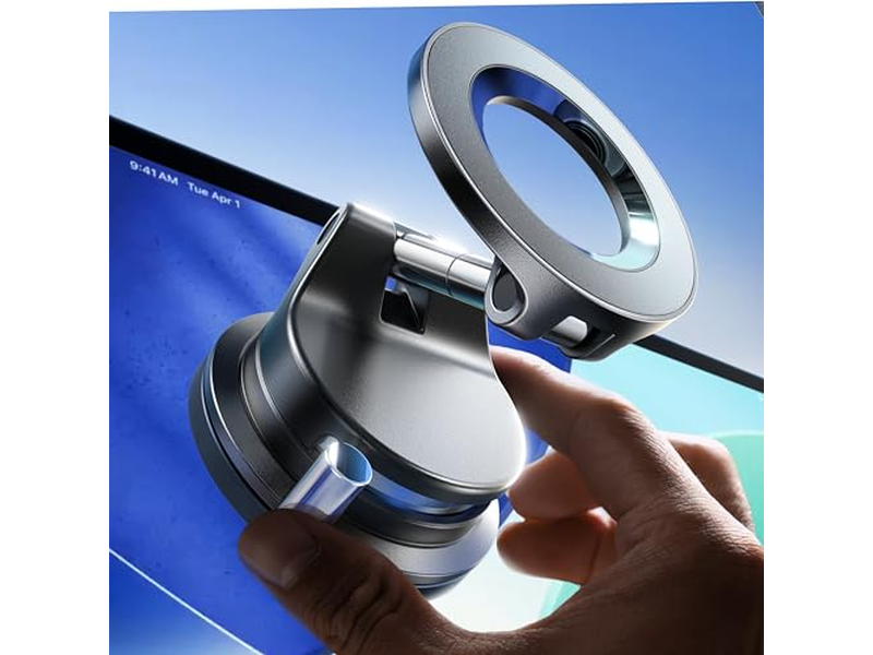 Telefoonhouder met zuignap, magnetische vacuümtelefoonhouder