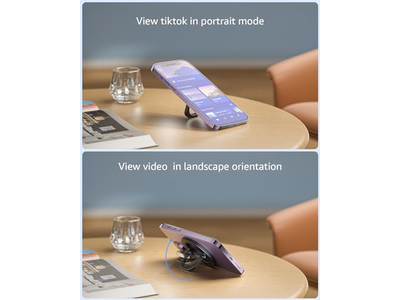 Verstelbare magnetische telefoonringhouder Afneembare vingertelefoonring