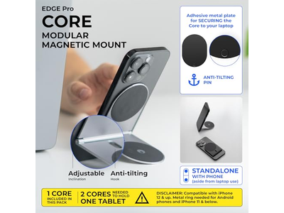 Magnetische telefoonhouderstandaard voor computers en tablets