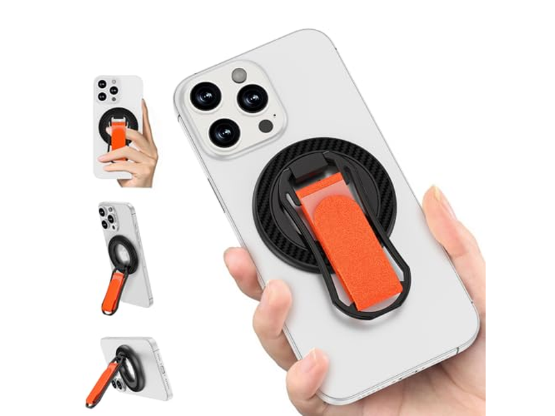Magnetische telefoongreep voor standaard Verstelbare vingerhouderlus voor Smart