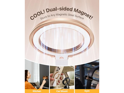 Magnetische telefoongreephouder en standaard voor MagSafe-compatibel apparaat