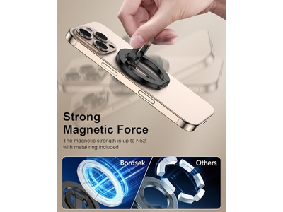 Magnetische telefoongreephouder met verstelbare standaardlus voor Smartpho