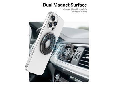 Magnetische telefoongreep Ringhouder Standaard Compatibel met iPhone en Andro