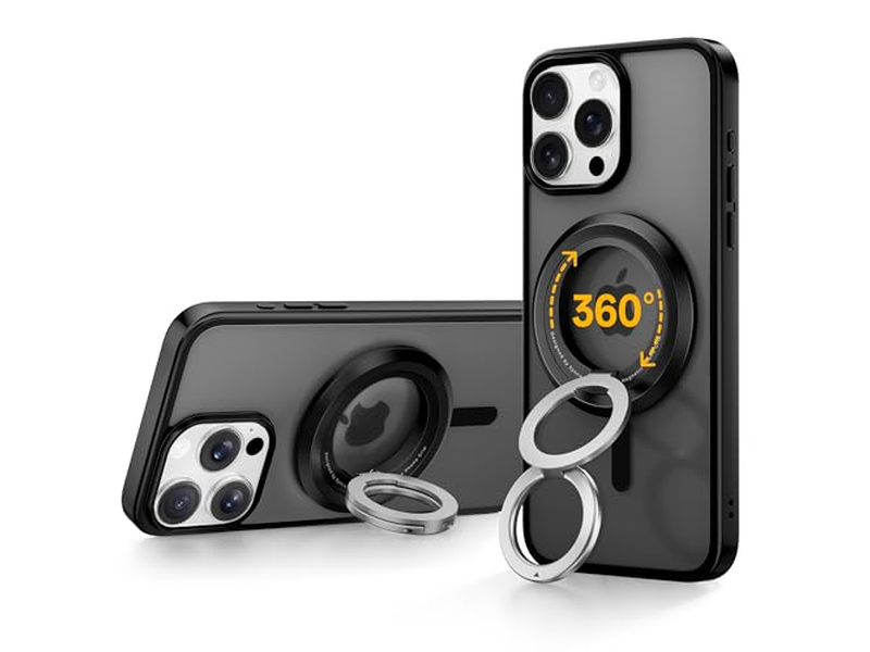 Magnetische telefoonhouder met 360 graden rotatie en dubbelzijdige grip