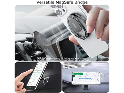 Magnetische telefoonringhouder met verstelbare vingergreep voor smartphones