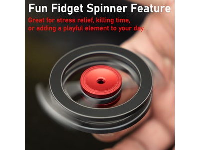 Magnetische telefoonstandaard en Fidget Spinner - Dubbele zijhouderring