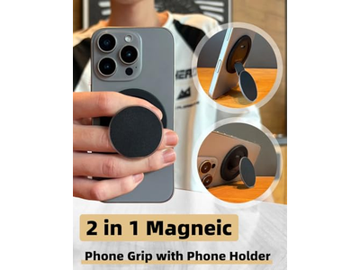 Ultradunne magnetische telefoongreep Multi-hoek ringhouderstandaard 360 graden Ro